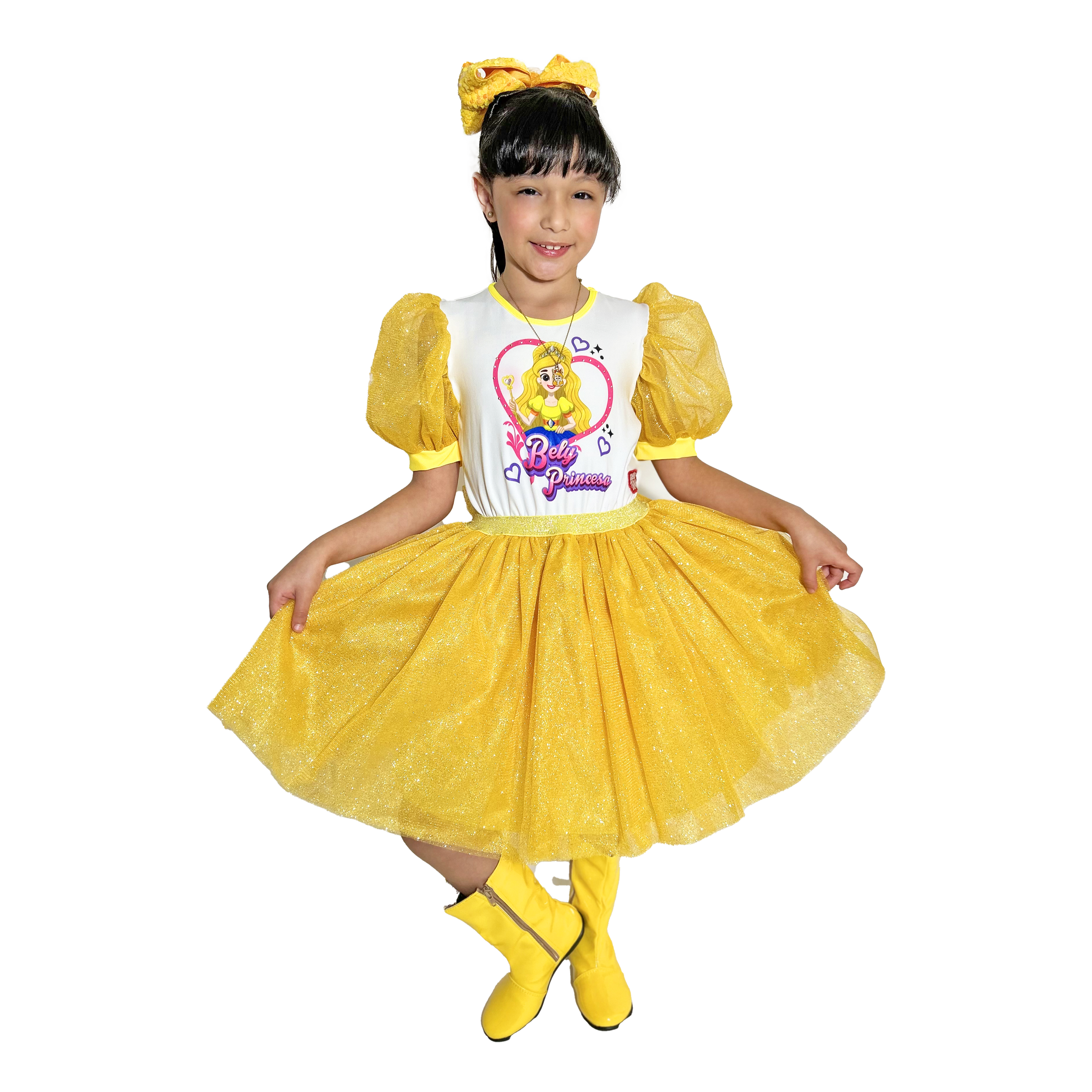 Vestido Bely Princesa Amarillo - Main Image