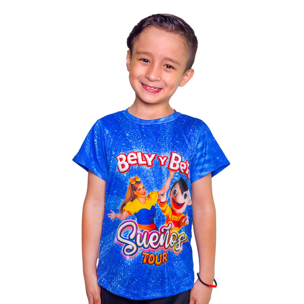 Playera Sueños Azul