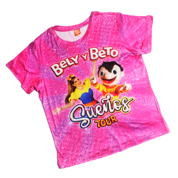 Playera Sueños Juvenil Rosa