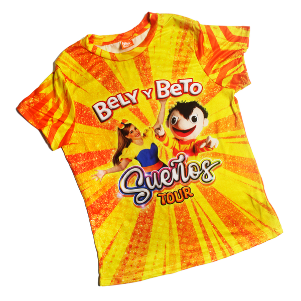 Playera Sueños Juvenil Amarilla