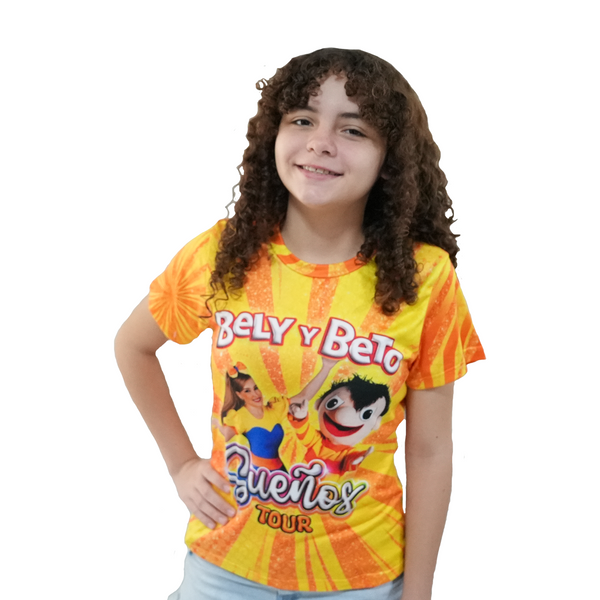 Playera Sueños Juvenil Amarilla